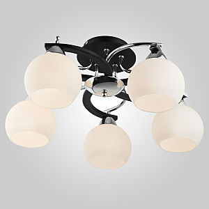 Потолочная люстра Larion 9654/5 хром/черный