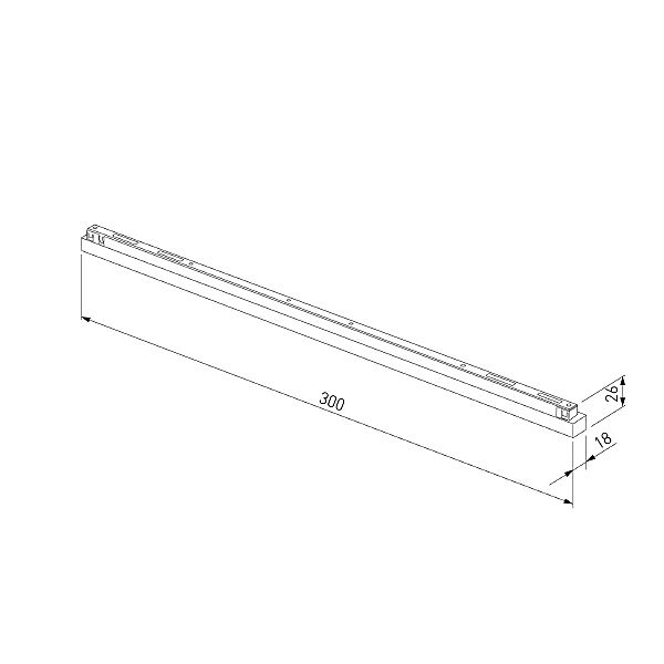 Трековый светильник Line Magnetic Brass Line Трековый светильник 12W 4000K (латунь) 85526/01