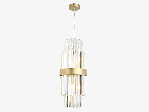 Светильник подвесной Kelly 10244/S brass