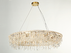 Подвесная люстра Diana 10910+6/S gold
