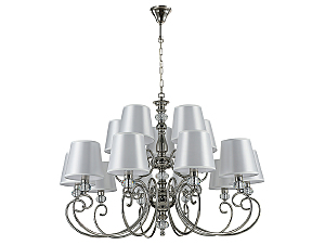 Подвесная люстра Marta 1210+5/C nickel