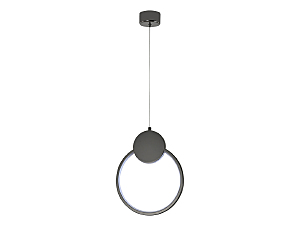 Светильник подвесной Loren 15106N/S black glossy