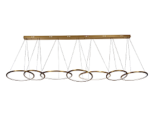 Подвесная люстра Loren 15207N/S brass