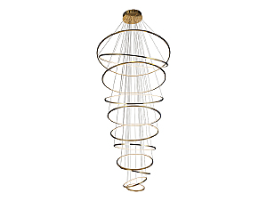 Люстра каскадная Loren 15211N/S brass