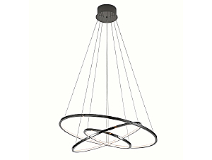 Подвесная люстра Loren 15303/S black glossy