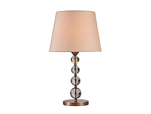 Настольная лампа California 3101/T black brass без абажуров