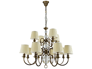 Подвесная люстра California 3112/С black brass без абажуров