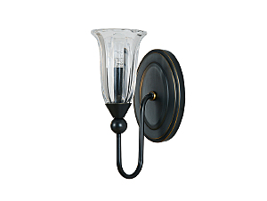 Настенное бра Margo 3711/A black+gold