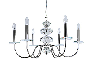 Подвесная люстра Vanessa 3876/С nickel