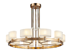 Люстра на штанге Jessica 4338+2/C new gold