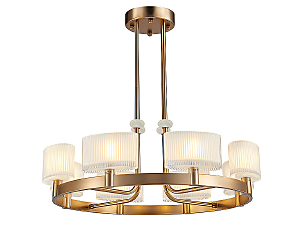 Люстра на штанге Jessica 4338/C new gold