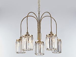 Подвесная люстра Renata 4505/C gold new