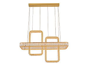 Подвесная люстра Crystal 2 8232+2/S gold NEW