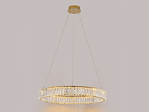 Подвесная люстра Crystal 8240N/60 gold