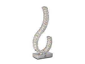 Настольная лампа Crystal 8240N/T chrome