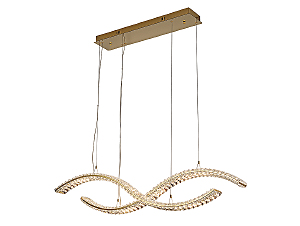Светильник подвесной Crystal 8242N/110 gold