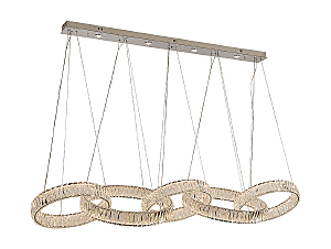 Подвесная люстра Crystal 8245N/S chrome