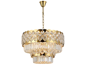 Подвесная люстра Ashley 8301/60 C gold polished