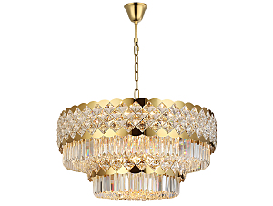 Подвесная люстра Ashley 8301/80 C gold polished