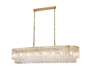 Подвесная люстра Daisy 8370/140 C oval brass