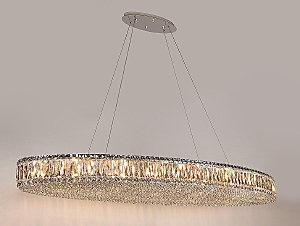 Подвесная люстра Valencia 8458+14/S chrome