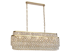 Подвесная люстра Tiffany 8530/120 C oval gold polished