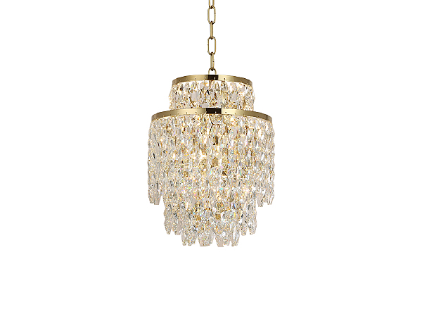 Подвесная люстра Tiffany 8530/30 С gold polished