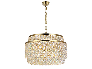 Подвесная люстра Tiffany 8530/60 C gold polished