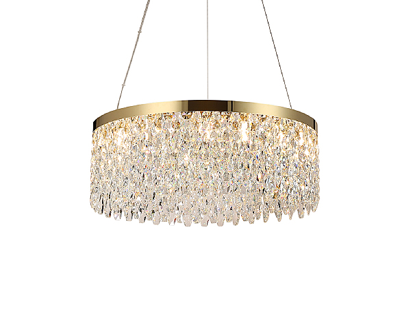 Подвесная люстра Tiffany 8531/60 С gold polished