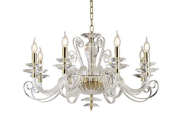 Подвесная люстра Annabelle 8578/C gold polished