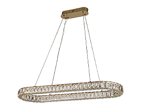 Подвесная люстра Krista 8580/90 C oval gold