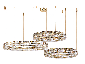 Аксессуар Elizabeth Потолочная чашка 10120 D15 2 горизон.кольца gold