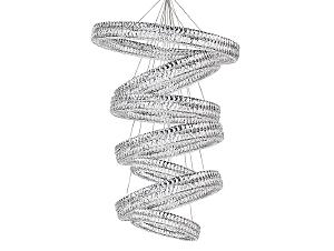 Аксессуар Elizabeth Потолочная чашка 10120 D30 7 вертик.колец chrome