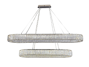 Аксессуар Crystal Потолочная чашка 8240 L35*12*H4 90+140 oval chrome