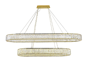 Аксессуар Crystal Потолочная чашка 8240 L35*12*H4 90+140 oval gold