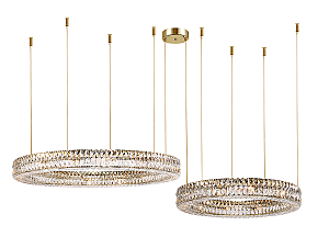 Аксессуар Elizabeth 2 Потолочная чашка 8550 D12 2 горизон.кольца gold