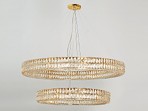 Аксессуар Elizabeth 2 Потолочная чашка 8550 D14 2 вертик.кольца gold