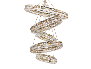 Аксессуар Elizabeth 2 Потолочная чашка 8550 D30 5 вертик.колец gold