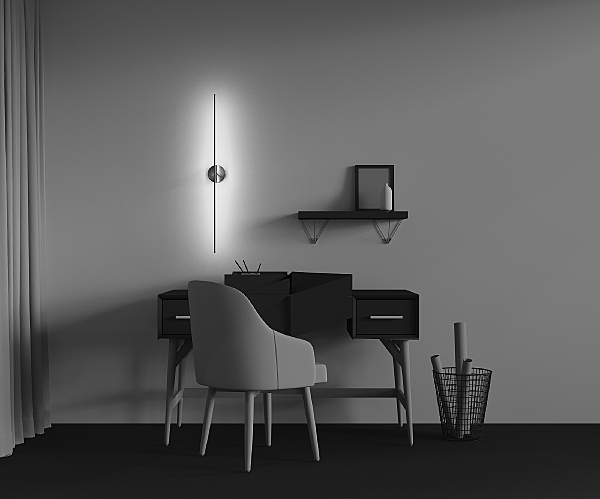 Настенный светильник Elegant C084WL-L12BS2.7K-1