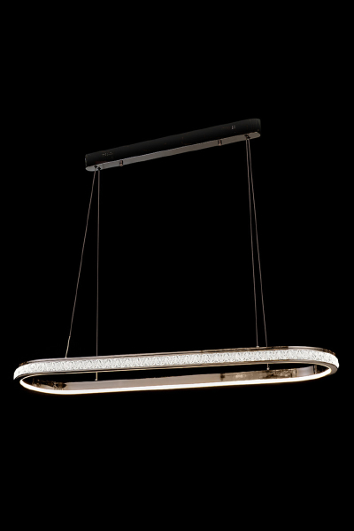 Подвесная люстра Aida LE7707/1050L Black Chrome