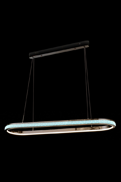 Подвесная люстра Aida LE7707/1050L Black Chrome