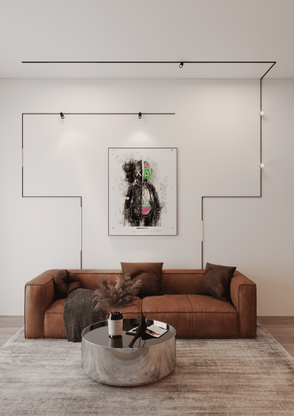 Трековый светильник Ux5 CLT 0.36 001 20W BL M4000K