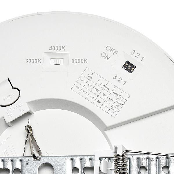 Светильник потолочный Nebula White 7790/18L