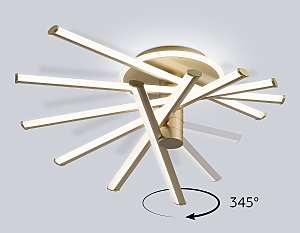 Потолочная люстра LineTech FL6234
