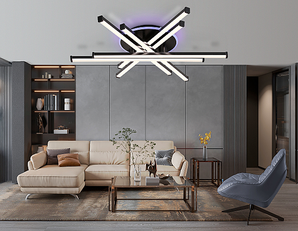 Потолочная люстра LineTech FL6272