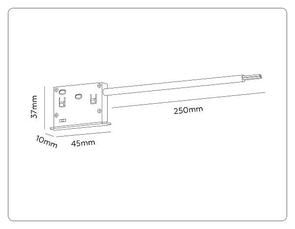 Ввод питания Track System GL2025