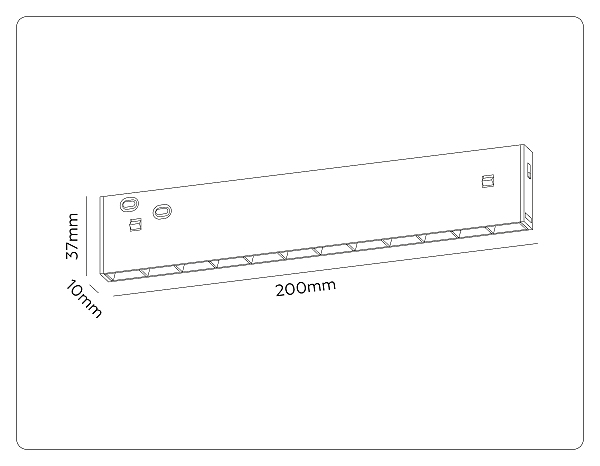 Трековый светильник Track System GL2335