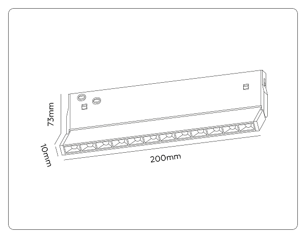 Трековый светильник Track System GL2360