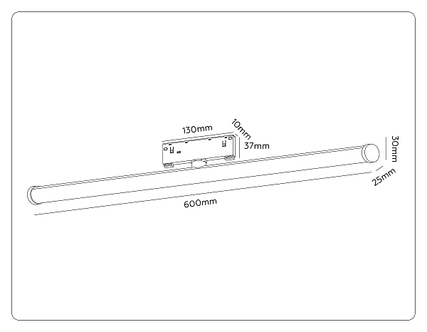 Трековый светильник Track System GL2375