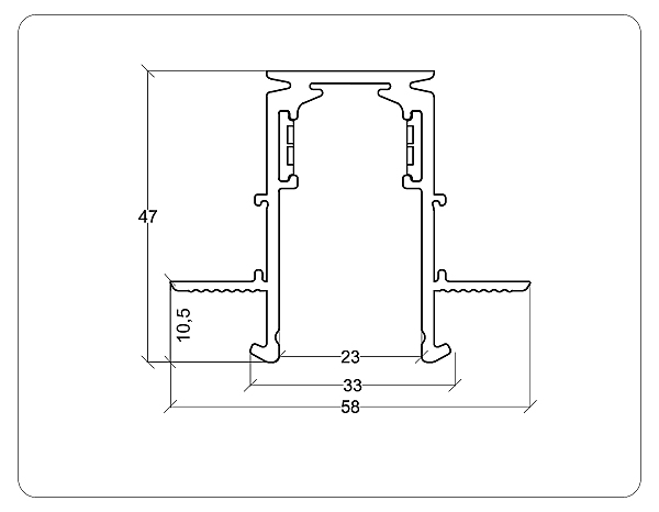 Шинопровод Track System GL3331-9.5